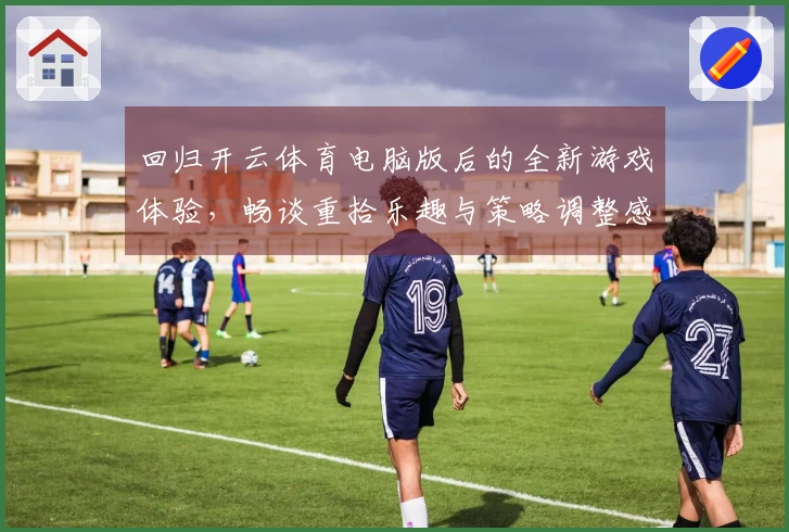 回归开云体育电脑版后的全新游戏体验，畅谈重拾乐趣与策略调整感受